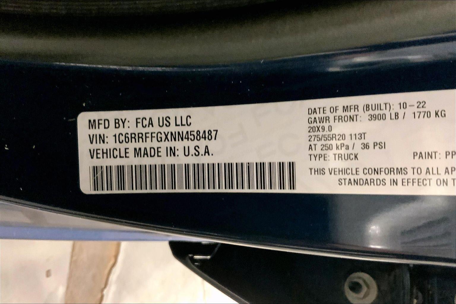 2022 RAM 1500 Big Horn