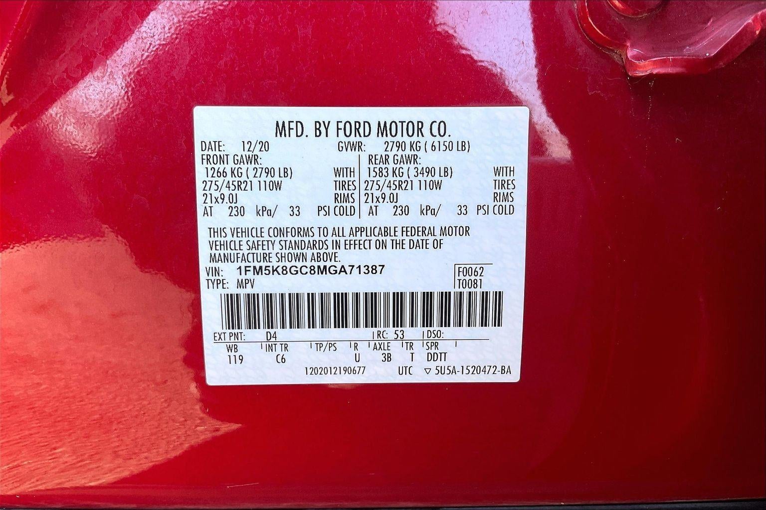 2021 Ford Explorer ST