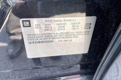 2013 Chevrolet Cruze ECO