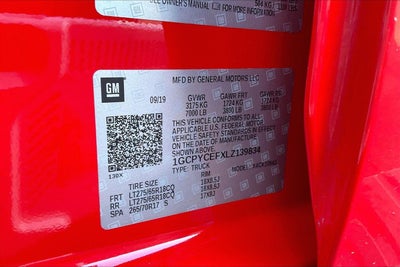 2020 Chevrolet Silverado 1500 Custom Trail Boss