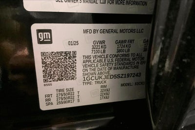 2025 Chevrolet Silverado 1500 High Country