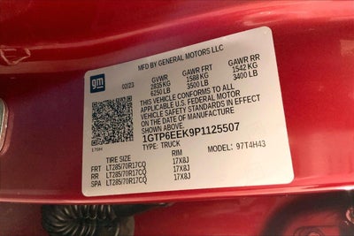 2023 GMC Canyon AT4X