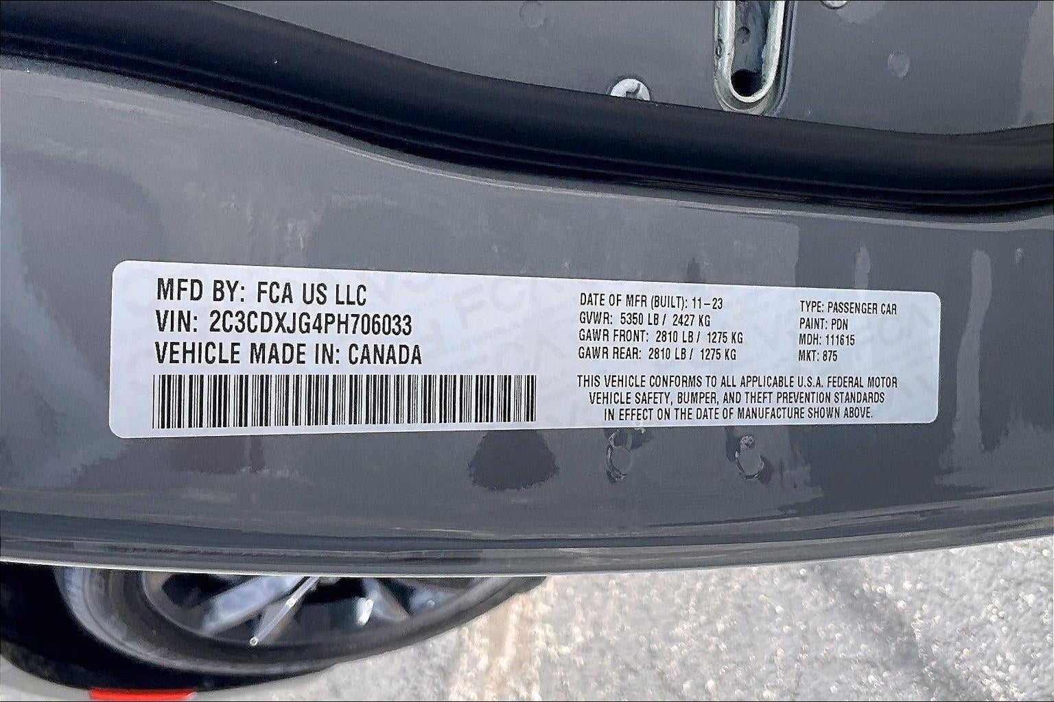 2023 Dodge Charger SXT