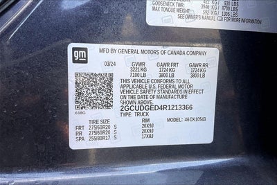 2024 Chevrolet Silverado 1500 LTZ