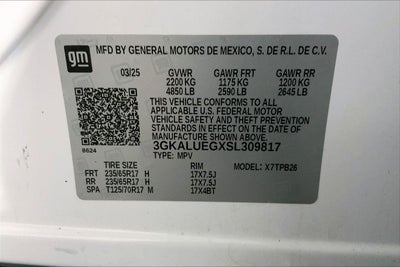 2025 GMC Terrain Elevation