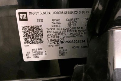 2025 Chevrolet Equinox EV LT