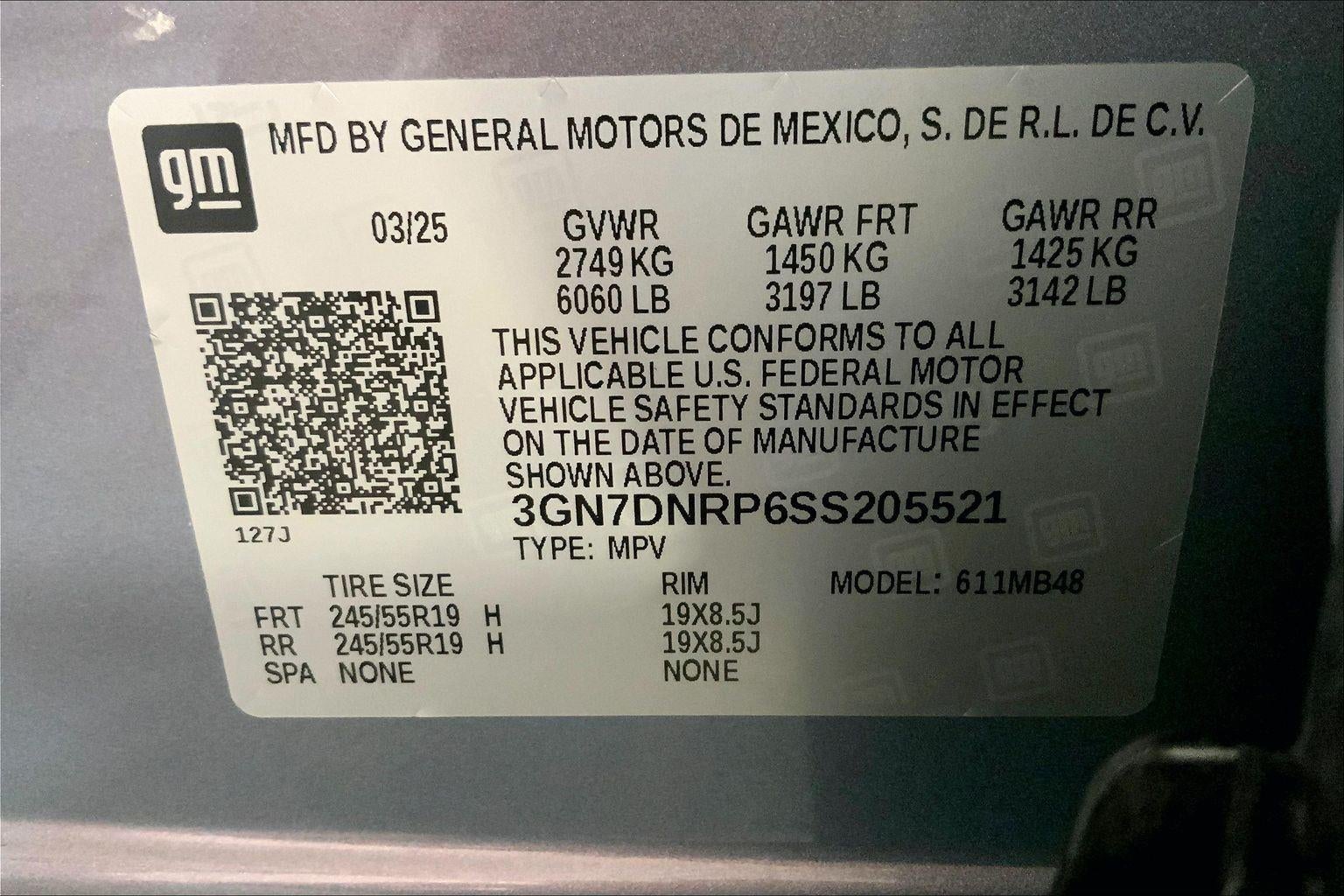 2025 Chevrolet Equinox EV LT