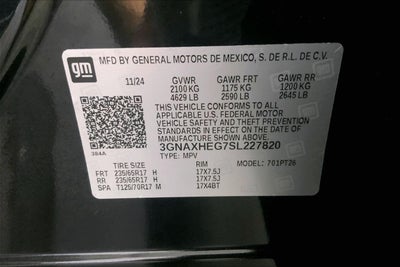 2025 Chevrolet Equinox LT