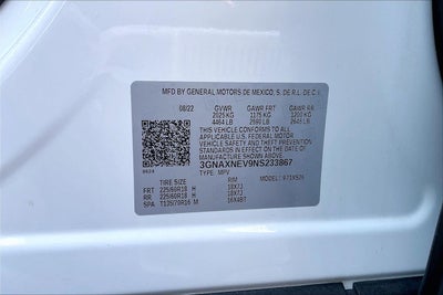 2022 Chevrolet Equinox Premier