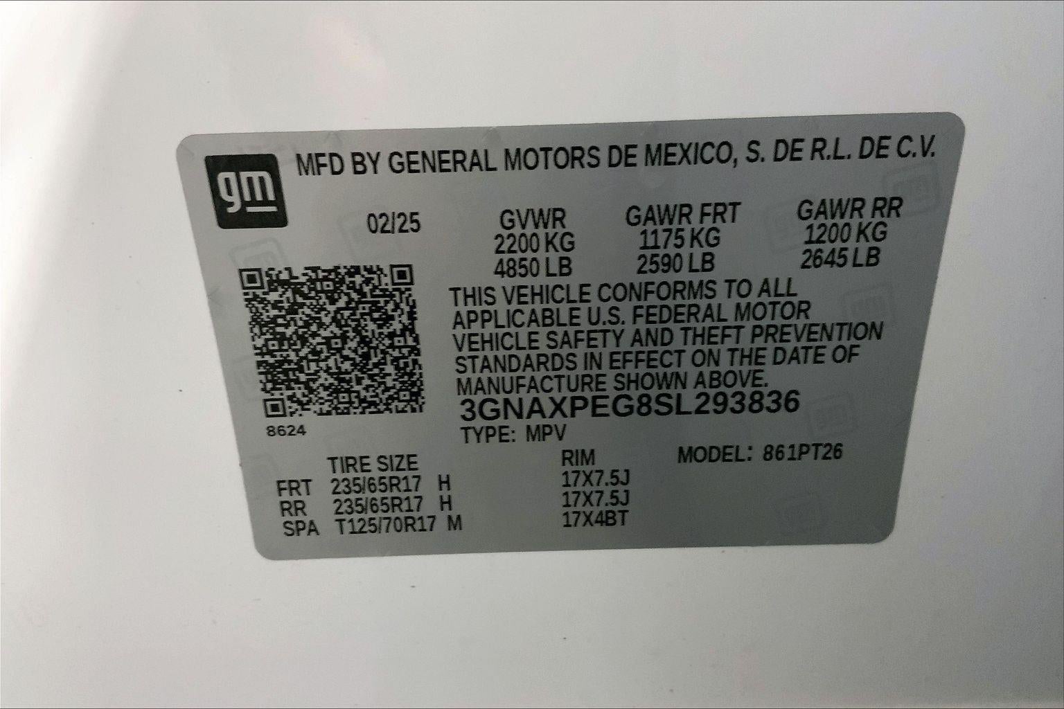 2025 Chevrolet Equinox LT