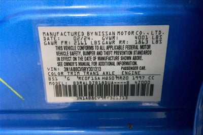 2024 Nissan Sentra SV