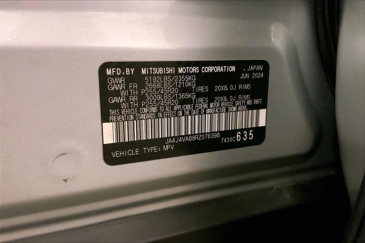 2024 Mitsubishi Outlander SE