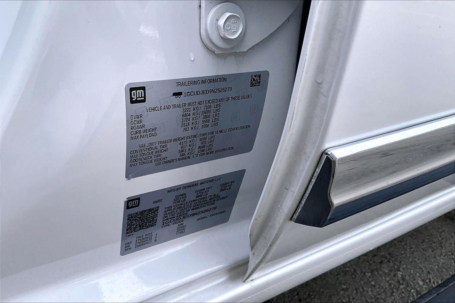 2022 Chevrolet Silverado 1500 High Country