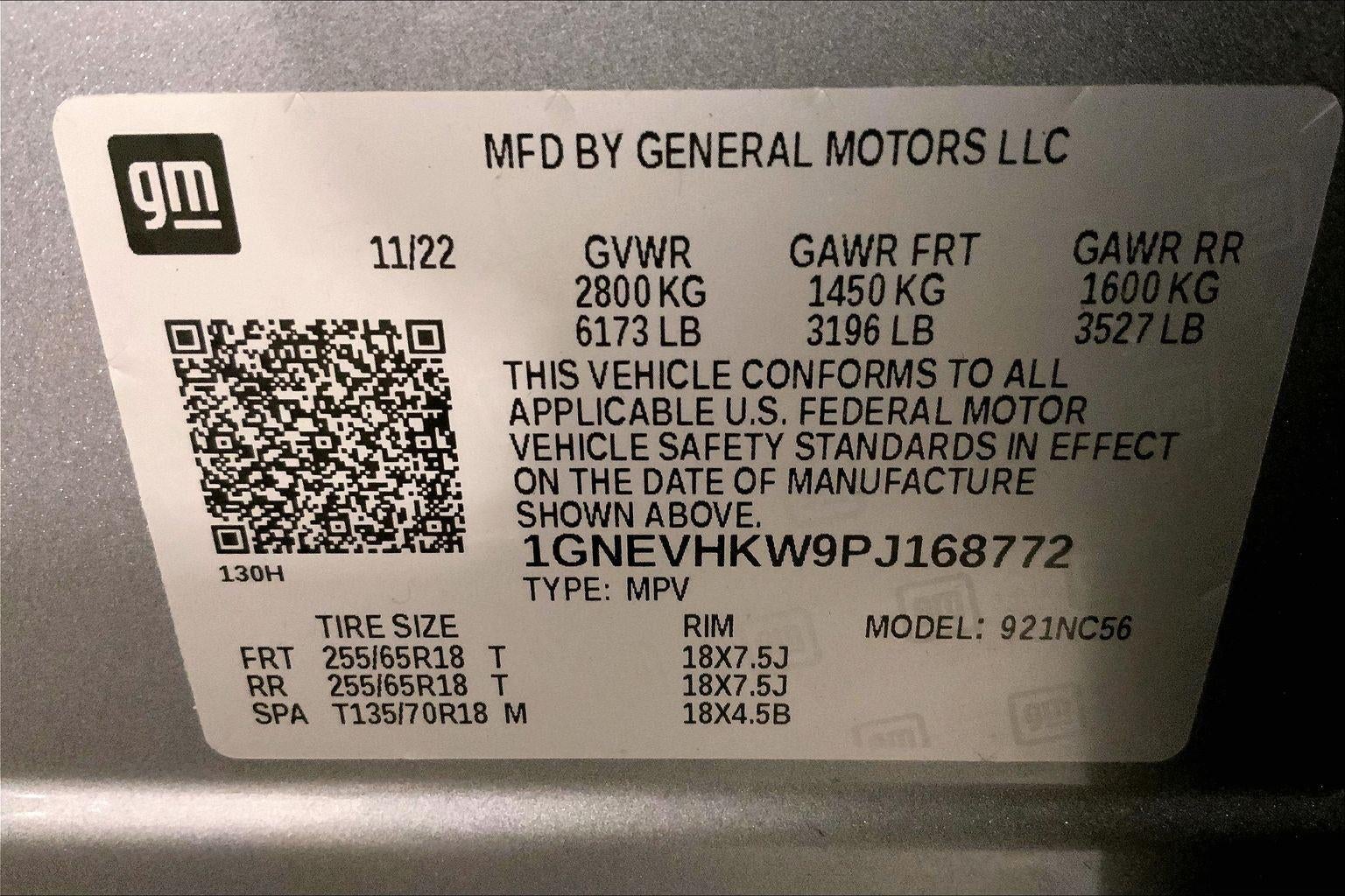 2023 Chevrolet Traverse LT Leather