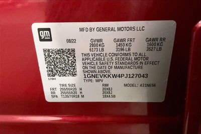 2023 Chevrolet Traverse Premier