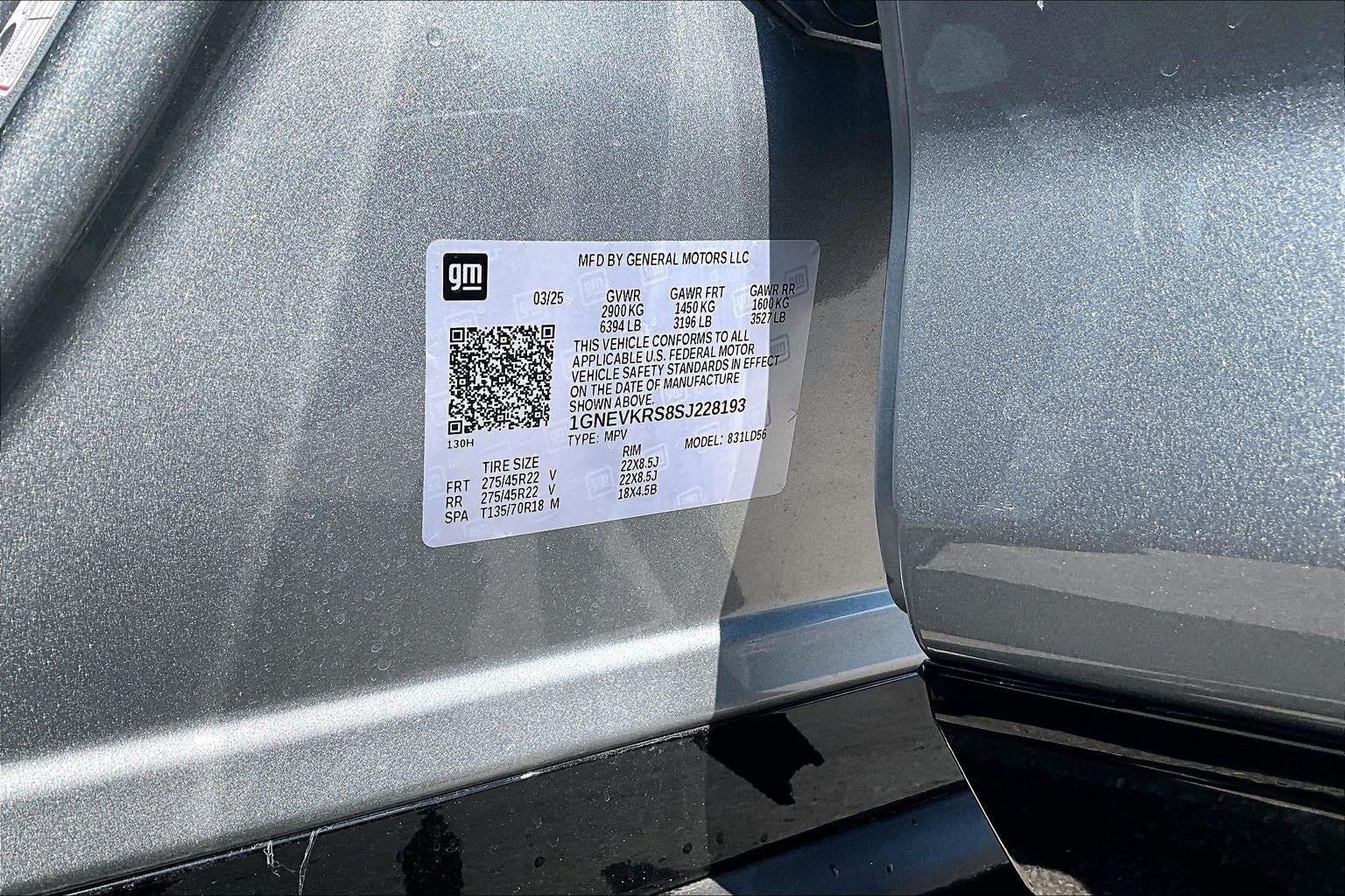 2025 Chevrolet Traverse High Country