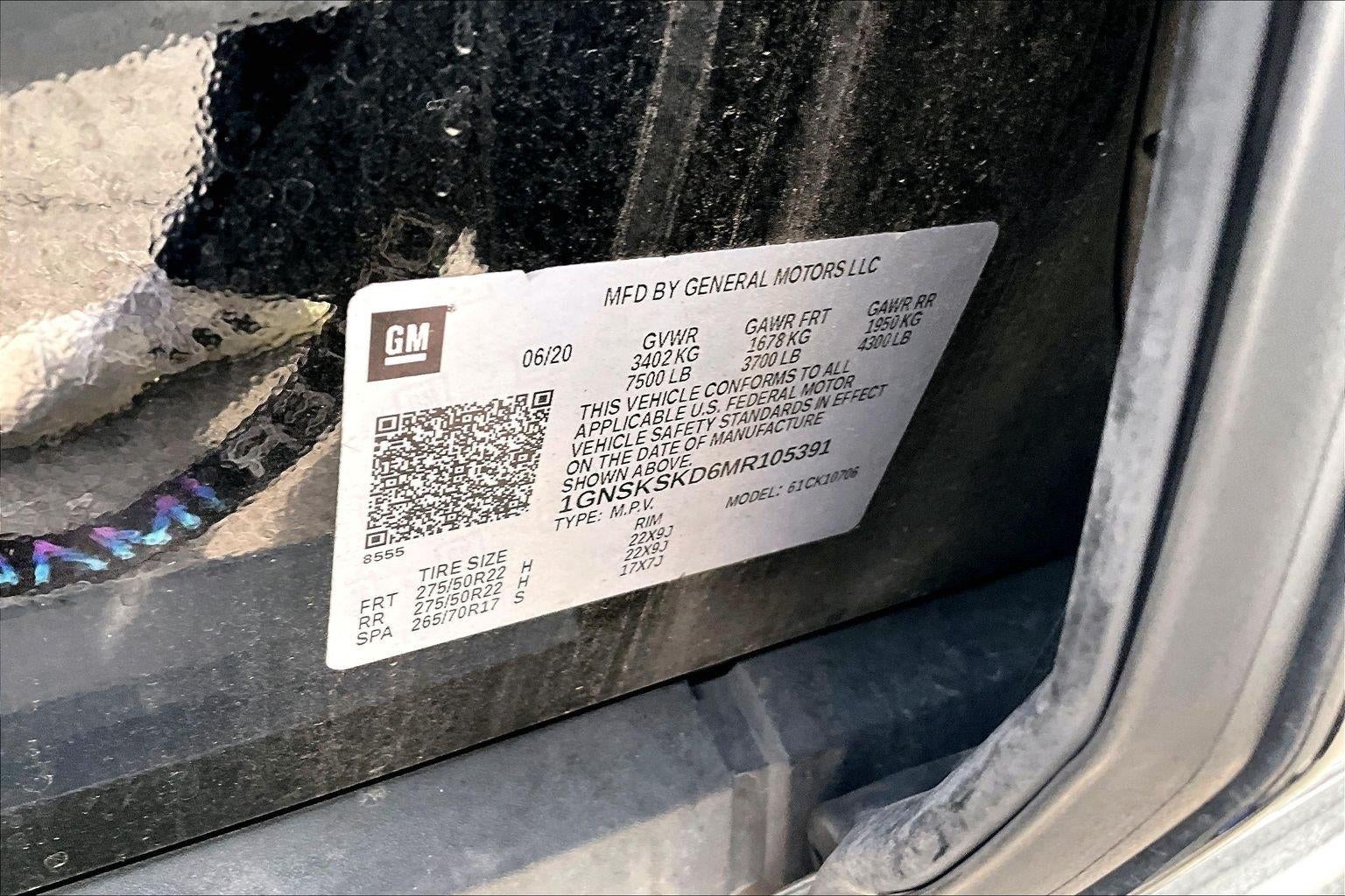 2021 Chevrolet Tahoe Premier