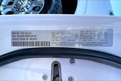 2021 RAM 2500 Laramie