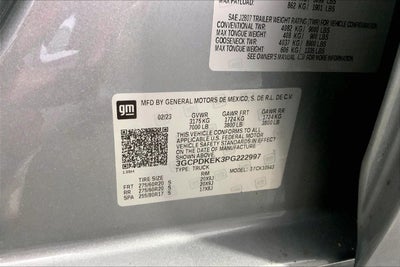 2023 Chevrolet Silverado 1500 LT (2FL)