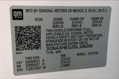 2025 Chevrolet Equinox LT