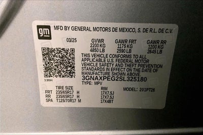 2025 Chevrolet Equinox LT