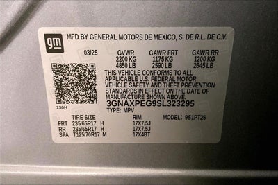 2025 Chevrolet Equinox LT