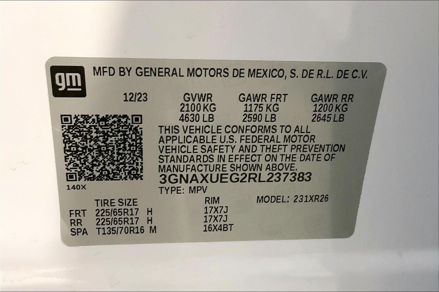 2024 Chevrolet Equinox LT