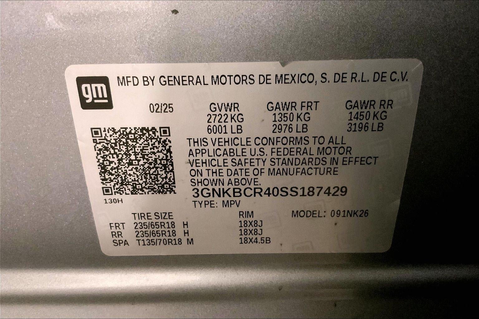 2025 Chevrolet Blazer 2LT