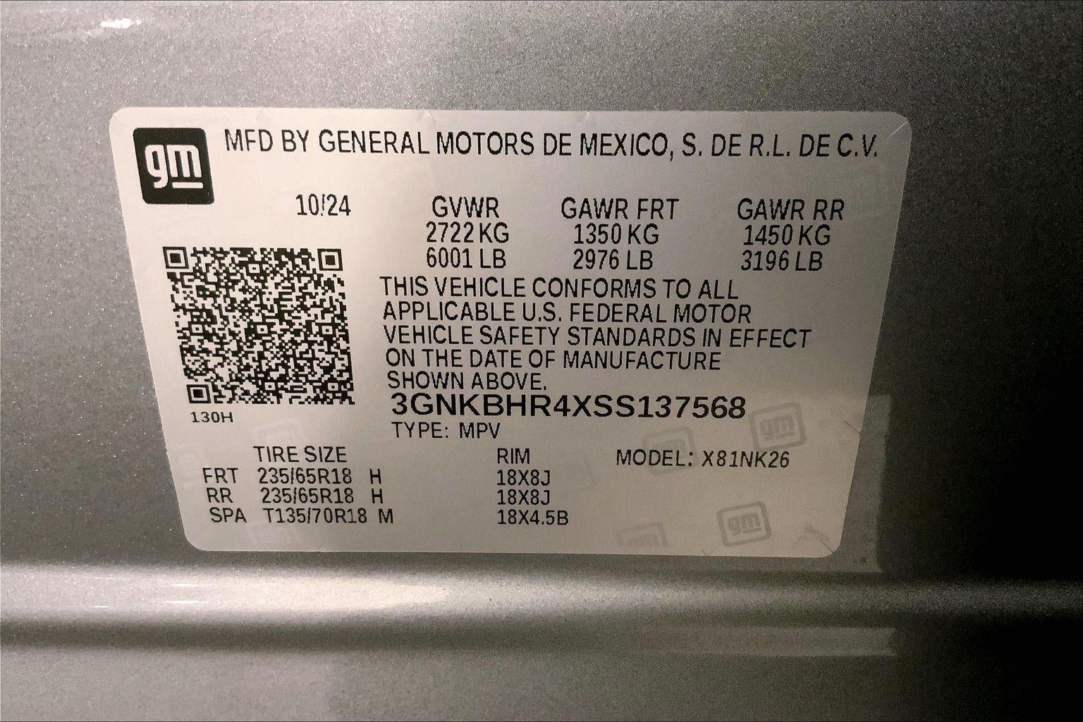 2025 Chevrolet Blazer 2LT