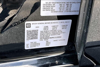 2024 GMC Sierra 1500 AT4