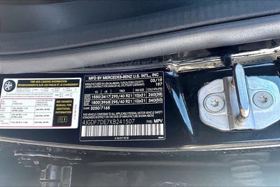 2019 Mercedes-Benz GLS GLS 550