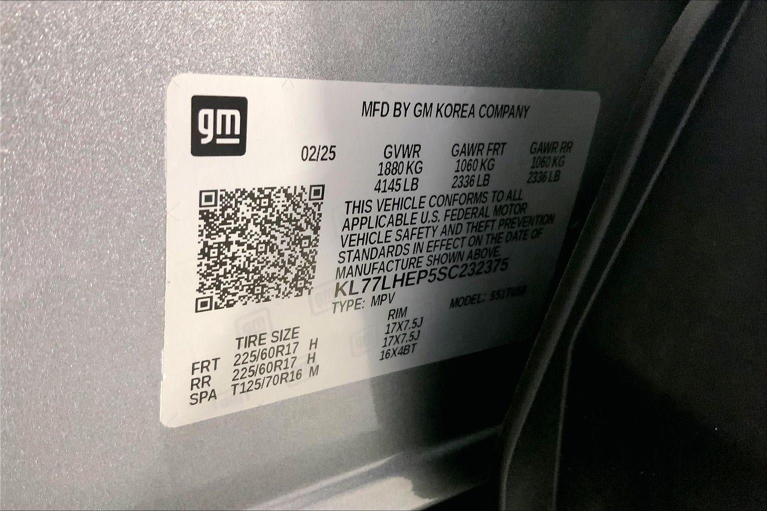 2025 Chevrolet Trax LT