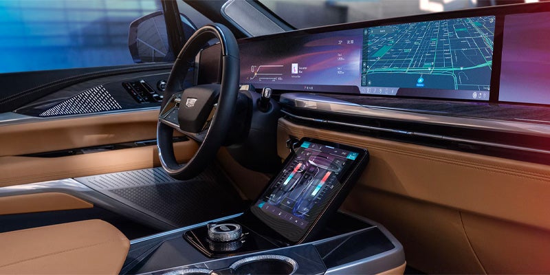Cadillac Escalade IQ exterior showing performance and design