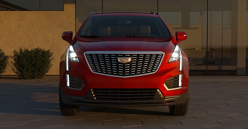 2026 Cadillac XT5 at Cable Dahmer Cadillac of Kansas City showroom
