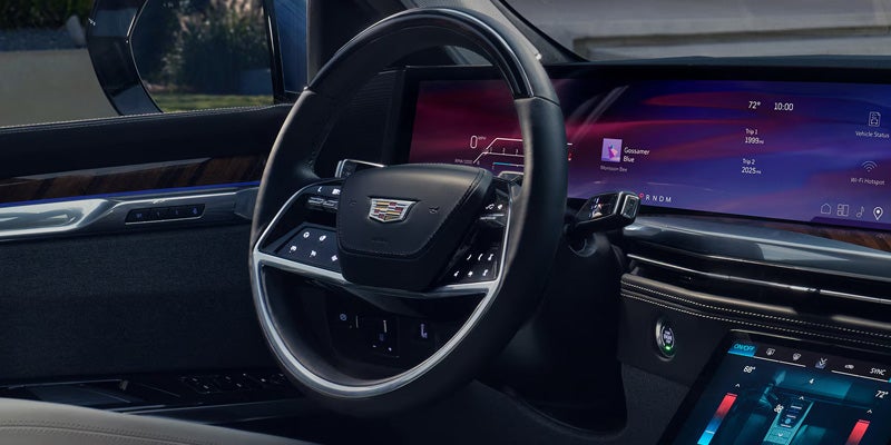 2026 Cadillac Escalade 55-inch curved HD dashboard display