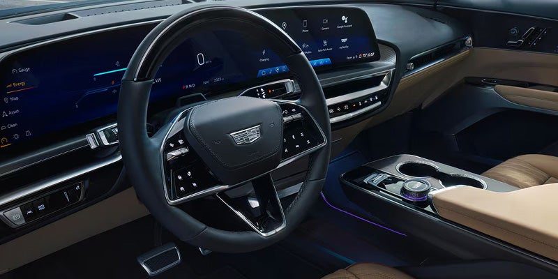 2026 Cadillac LYRIQ interior display and technology features