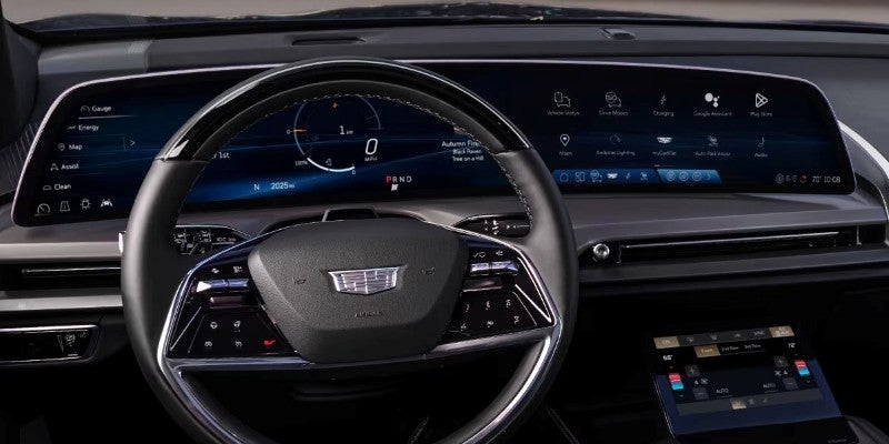 Interior of 2026 Cadillac VISTIQ