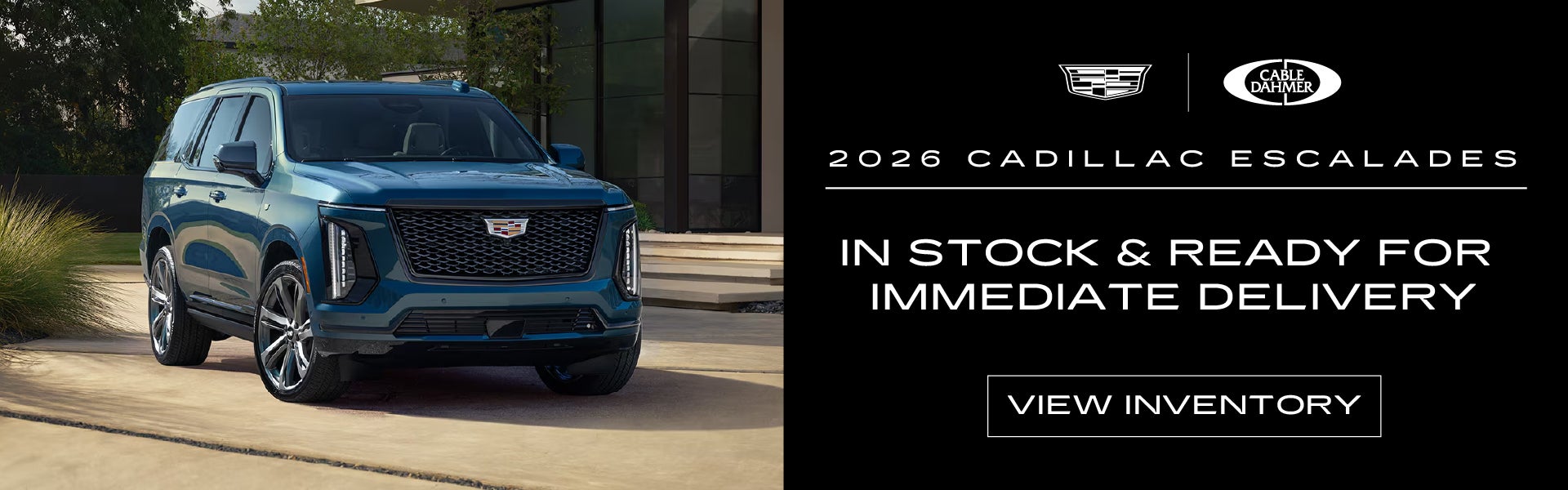 2026 Cadillac Escalades in stock & Ready for delivery