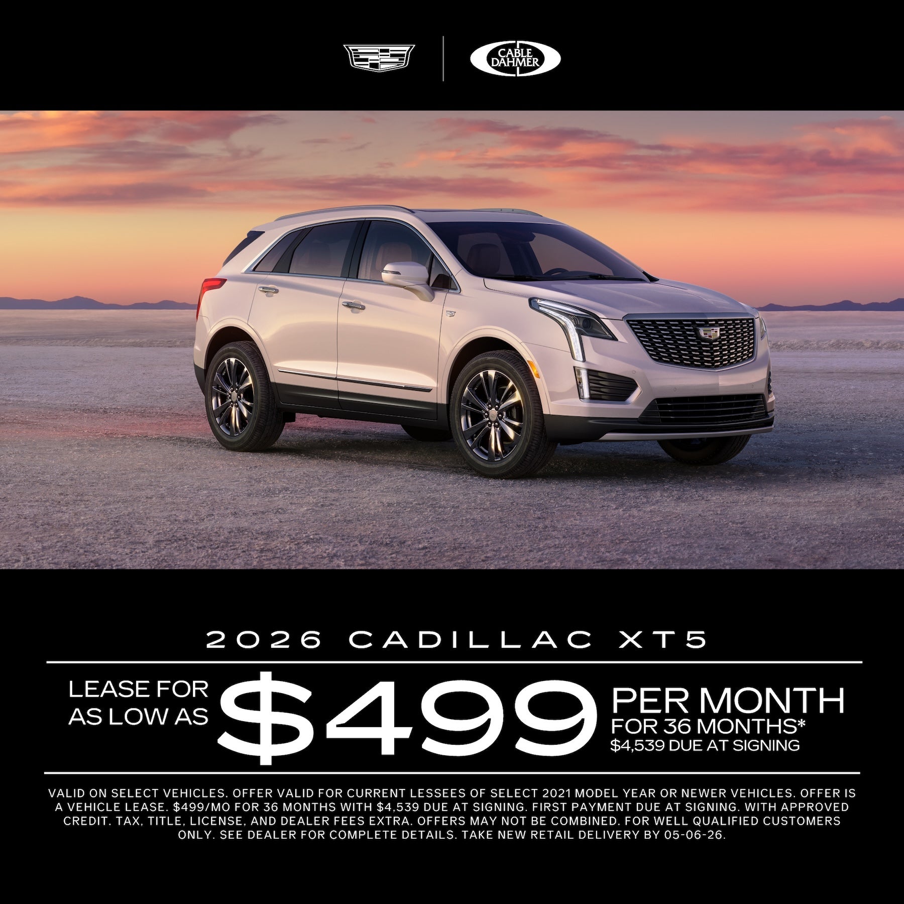 2026 Cadillac XT5